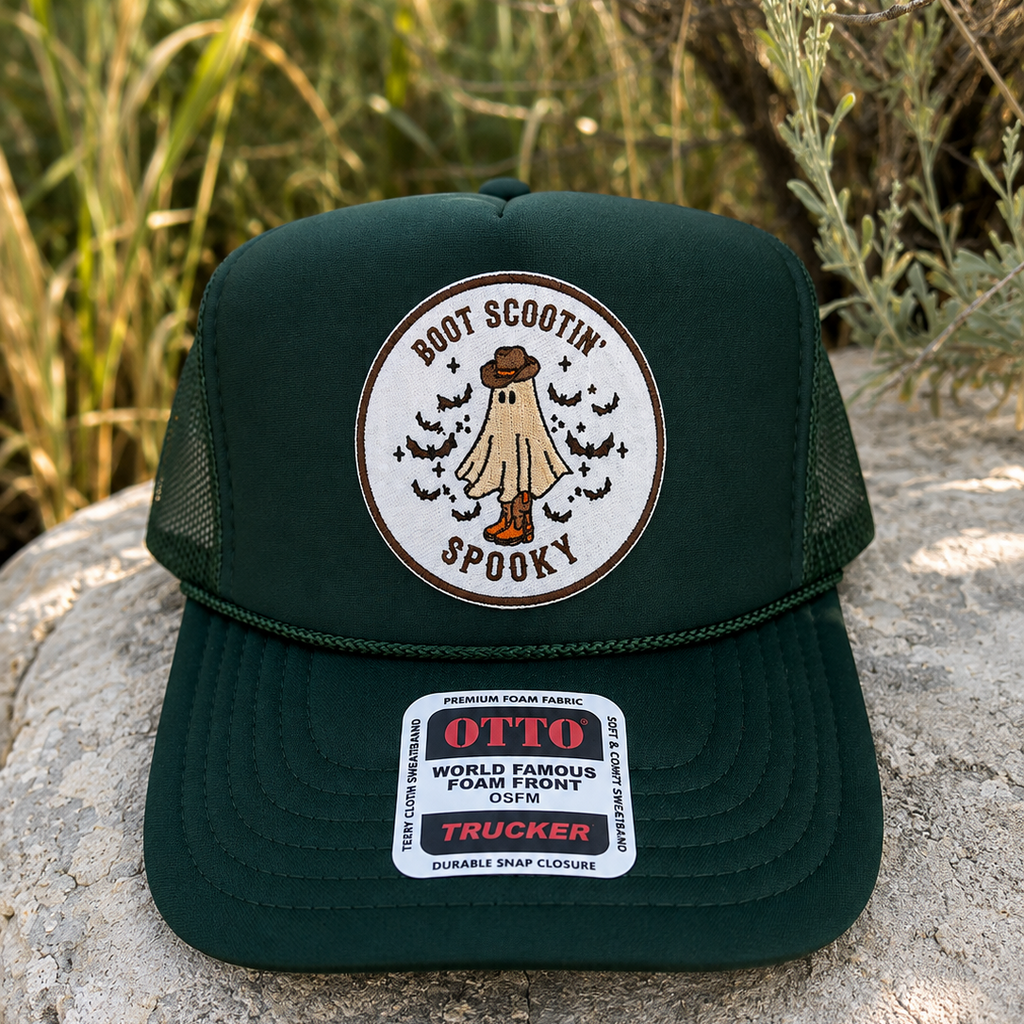 Boot Scootin’ Spooky Trucker Hat