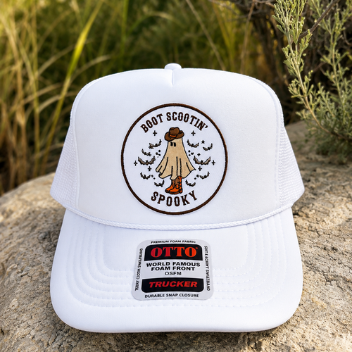 Boot Scootin’ Spooky Trucker Hat