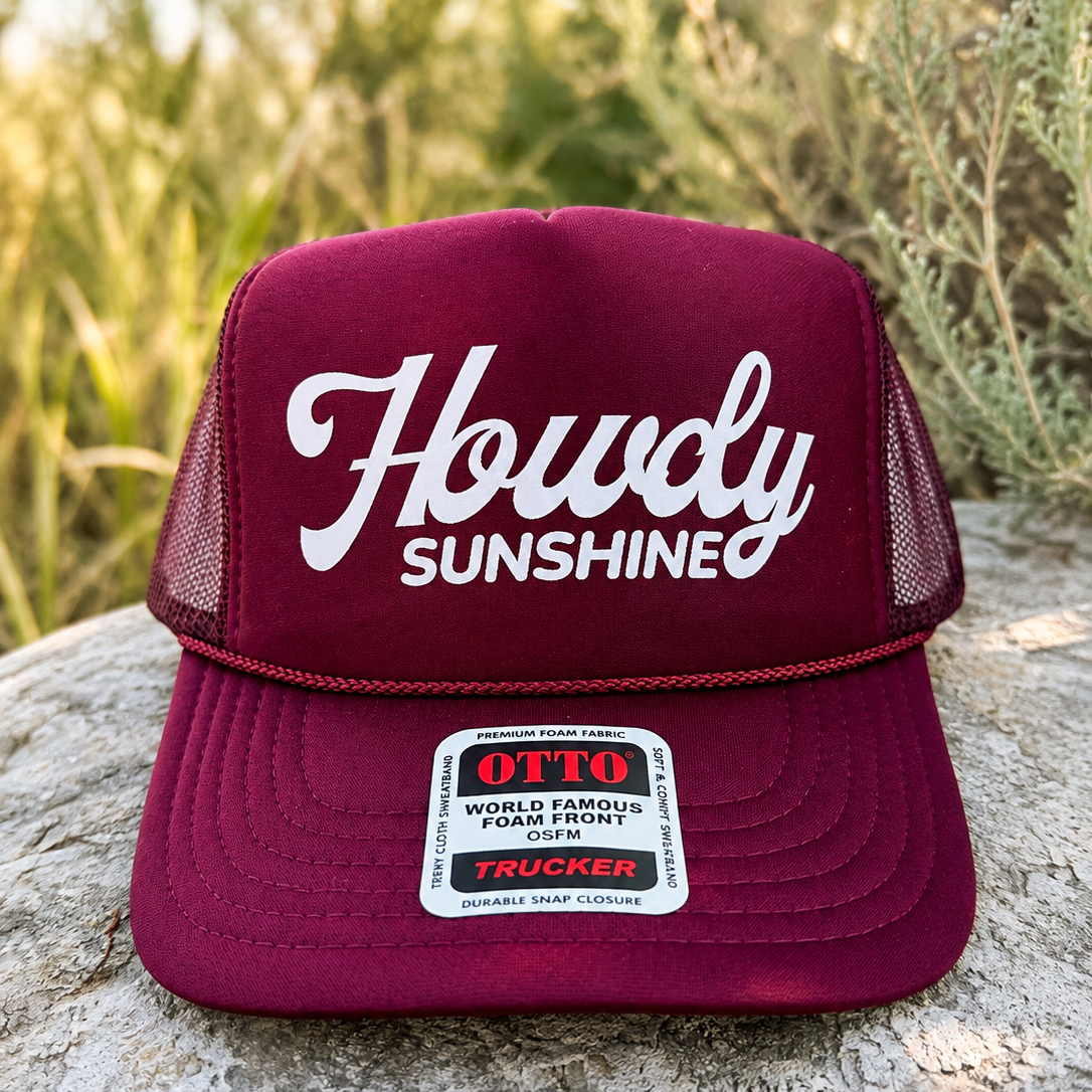 Howdy Sunshine Trucker Hat
